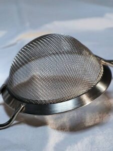 stainless steel sieve