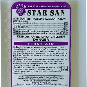 sanitizer for wine making equipment