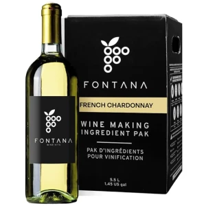 Fontana French Chardonnay Wine Kit 6 Gallon on Fermentistry.com